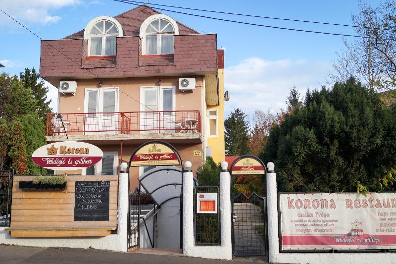 Korona Panzio Budapešť Exteriér fotografie